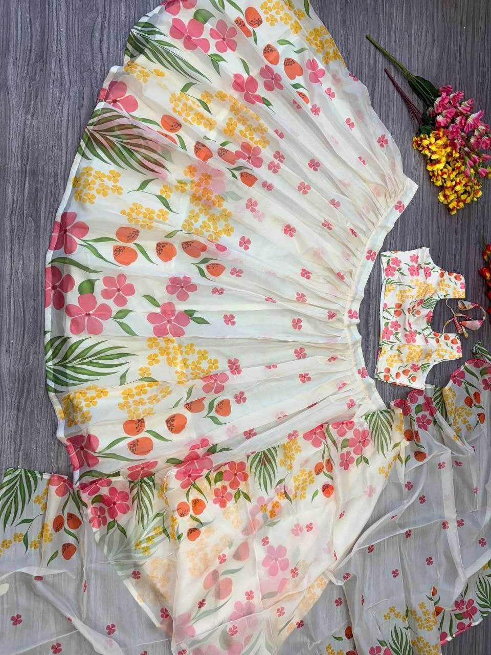 Silk Designer Wedding Embroidered Lehenga - MYLUXURY LANE ENTERPRISE